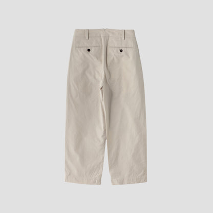 COTTON LINEN SILK TROUSERS