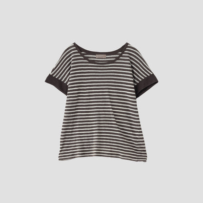 LINEN STRIPE JERSEY