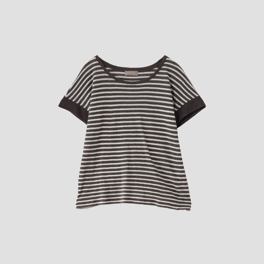 LINEN STRIPE JERSEY
