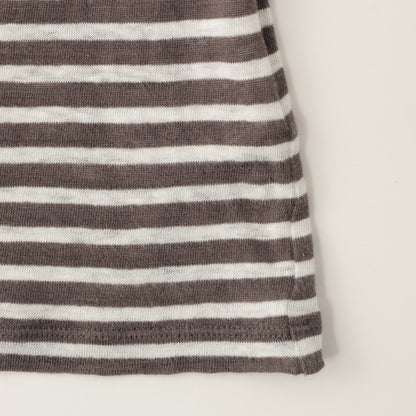 LINEN STRIPE JERSEY