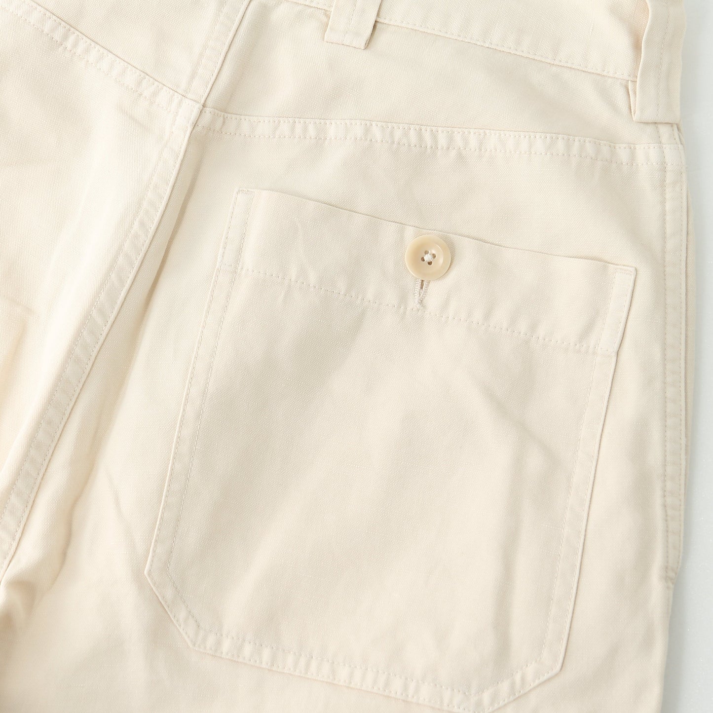 GARMENT DYE CANVAS TROUSERS