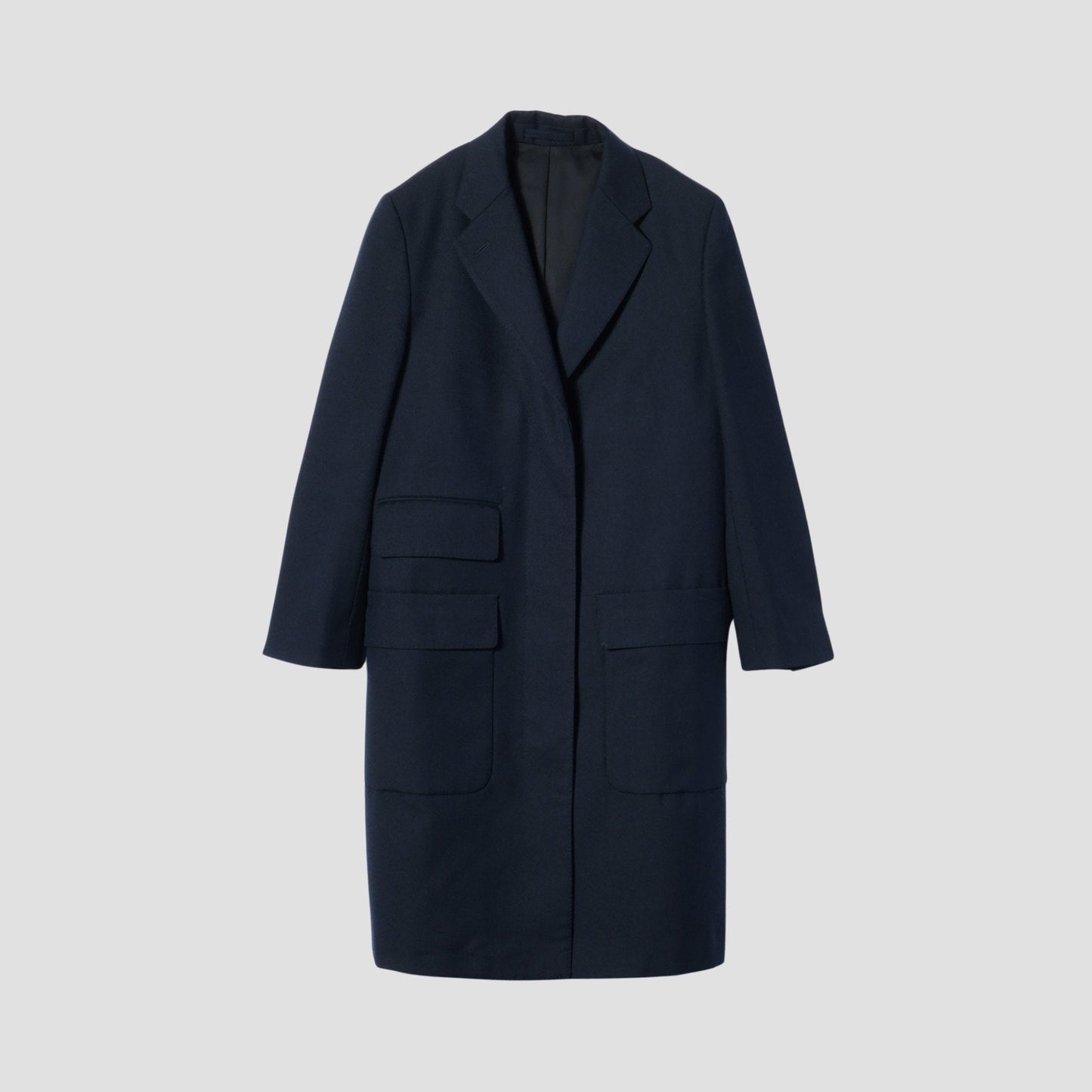 WASHED SERGE COAT
