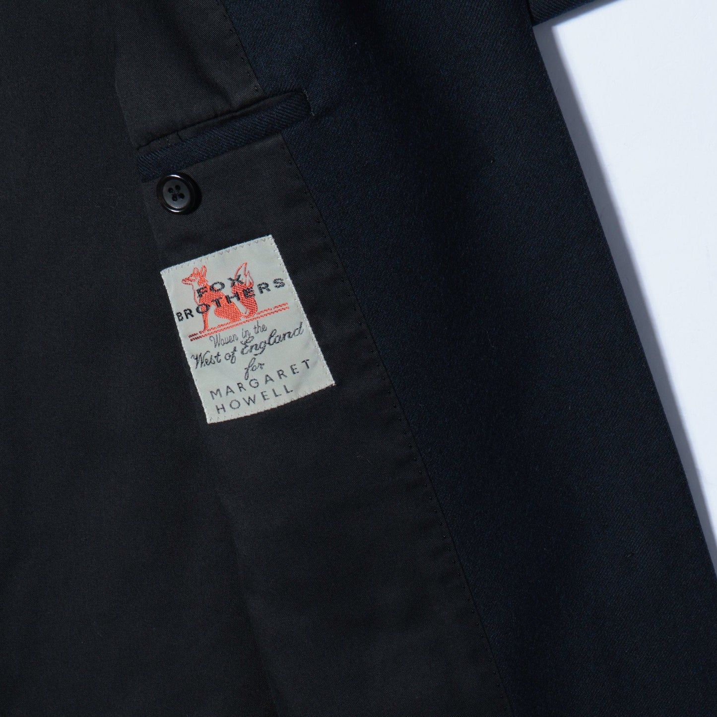 WASHED SERGE COAT
