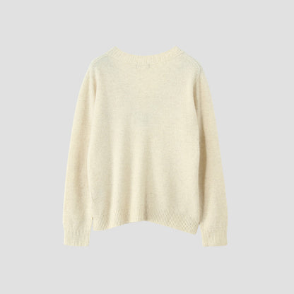 TWISTED CASHMERE WOOL KNIT