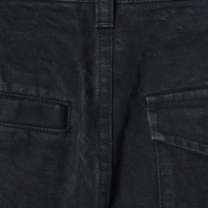 NATURAL DENIM TROUSERS