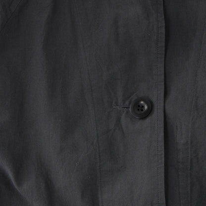 WASHED COTTON POPLIN COAT