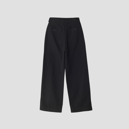 JAPANESE COTTON LINEN DRILL TROUSERS