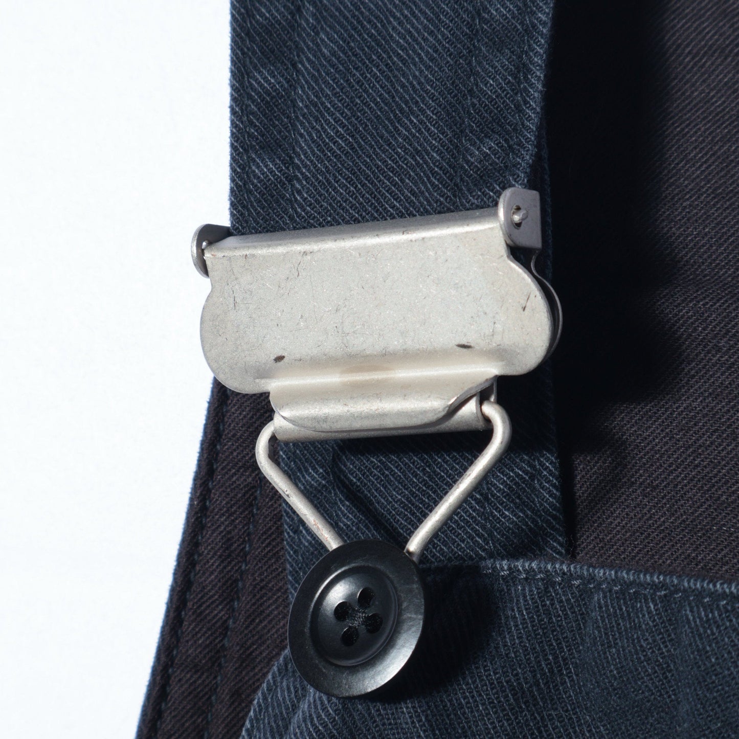 INDIGO TWILL TROUSERS