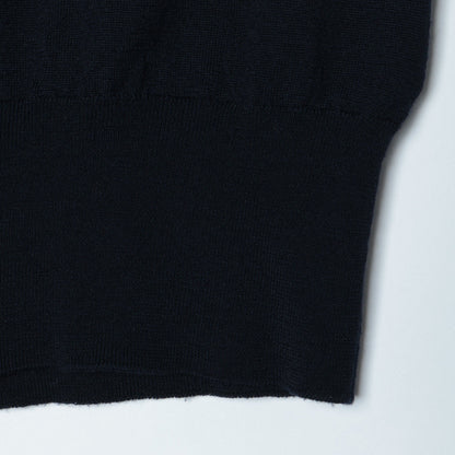 BUTTON ED ROLL NECK KNIT