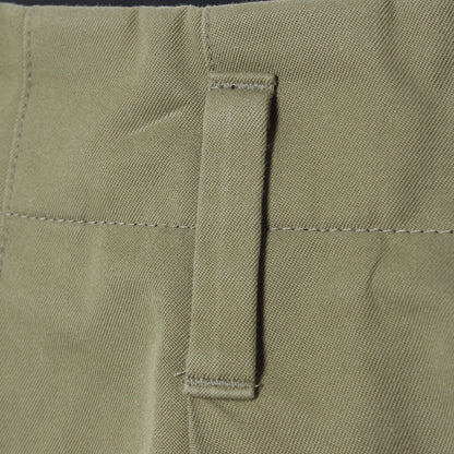 REFINED COTTON GABARDINE TROUSERS