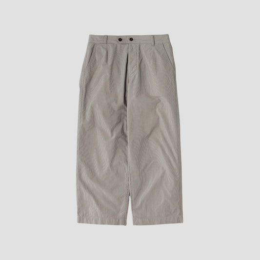 HAIRLINE COTTON TROUSERS