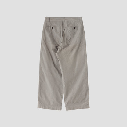HAIRLINE COTTON TROUSERS