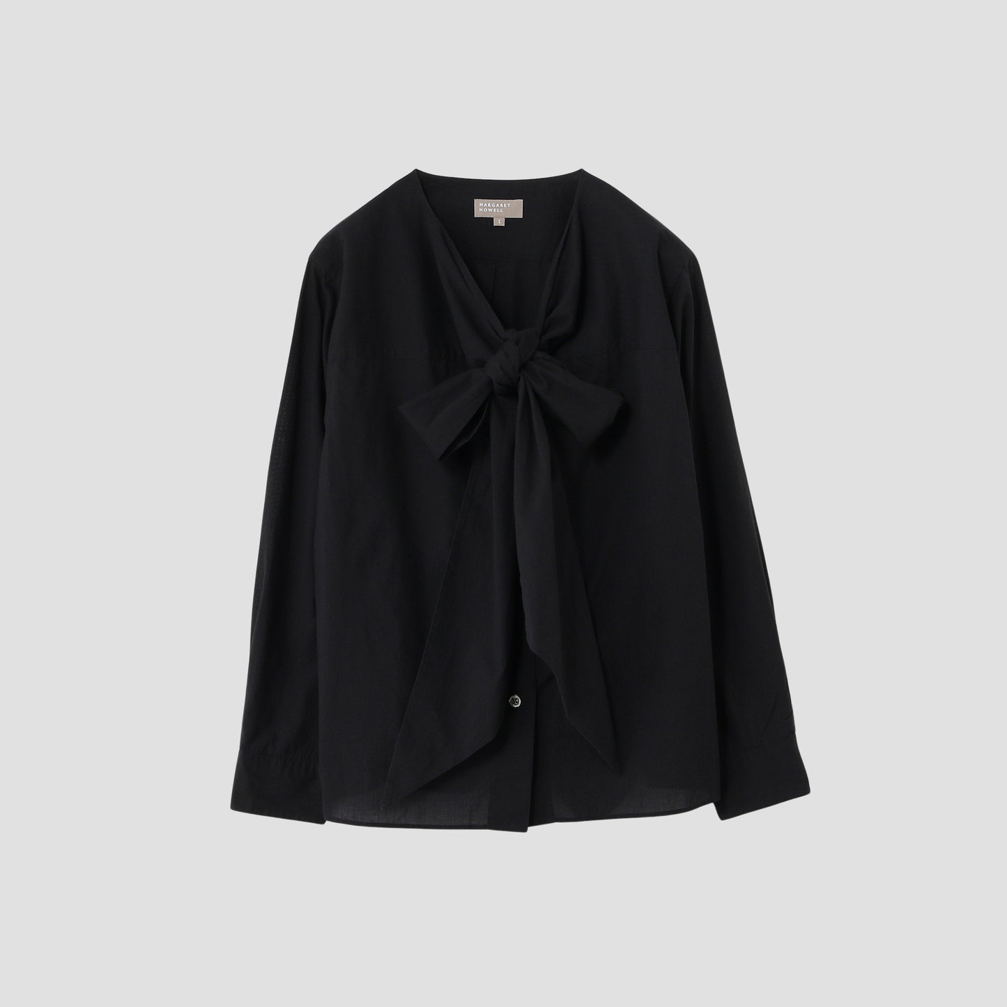 PIECE DYED WASHED COTTON SHIRT