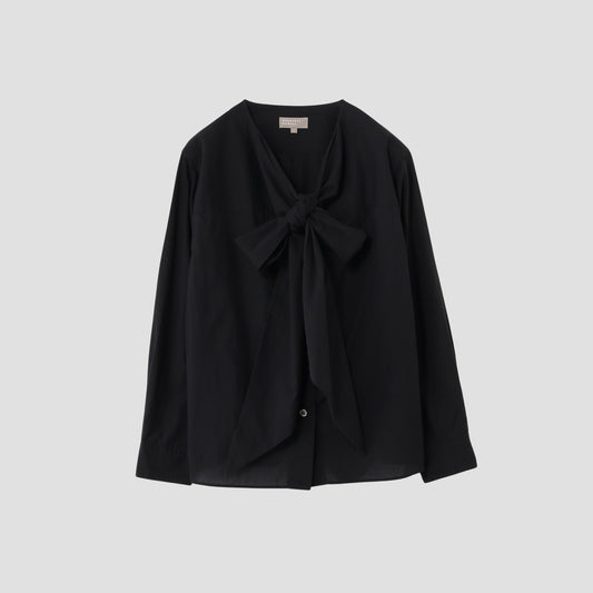 PIECE DYED WASHED COTTON SHIRT