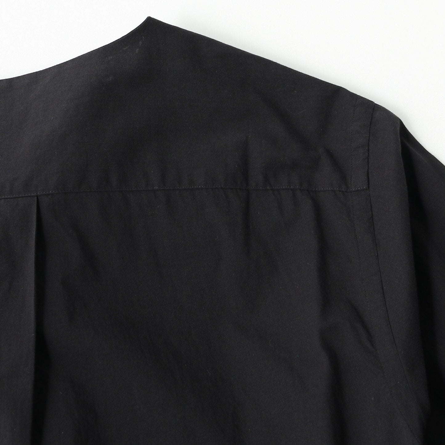 PIECE DYED WASHED COTTON SHIRT