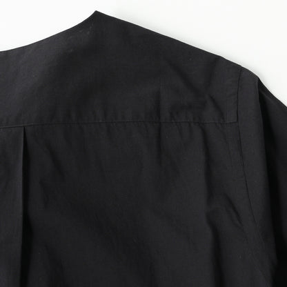 PIECE DYED WASHED COTTON SHIRT