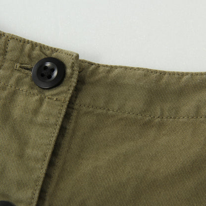 DRY COTTON LINEN TWILL DRESS