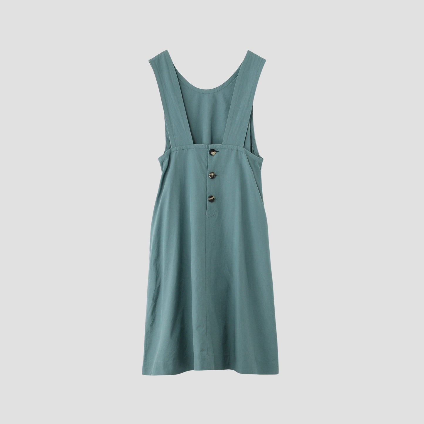 SILK COTTON POPLIN DRESS