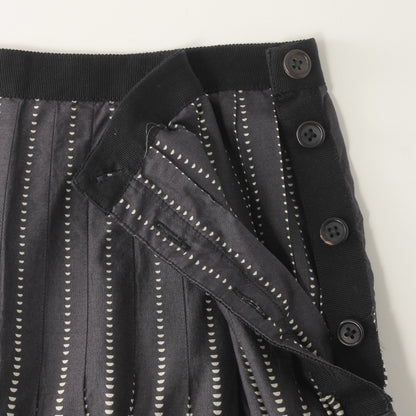 HALF MOON COTTON SKIRT