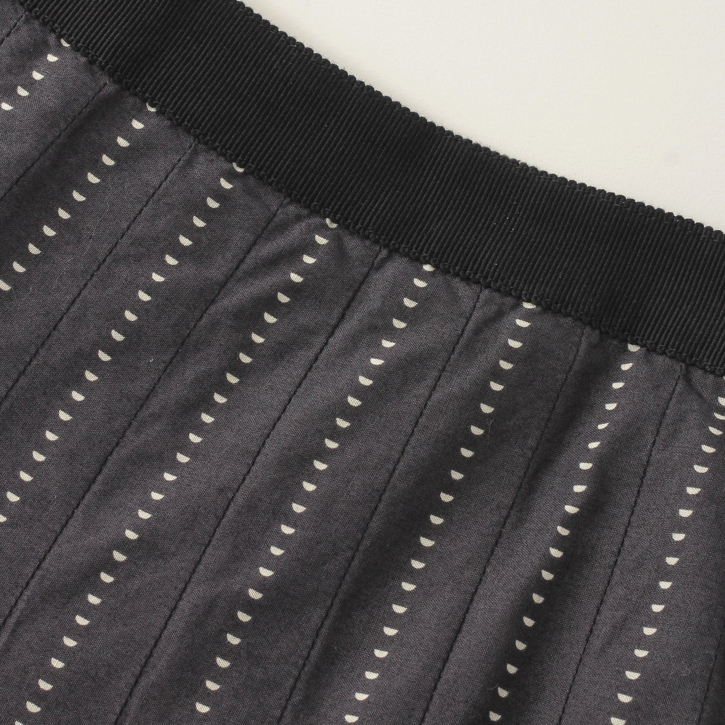 HALF MOON COTTON SKIRT