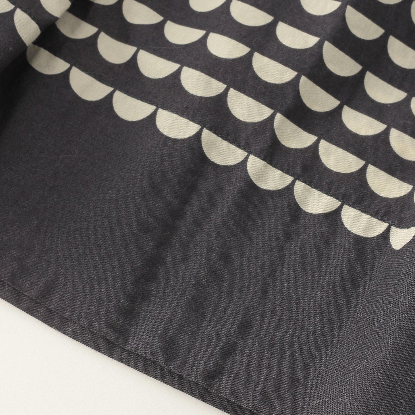 HALF MOON COTTON SKIRT