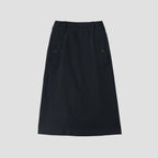 LINEN WOOL HOPSACK SKIRT