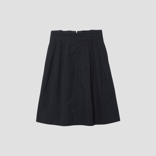 HIGH DENSE COTTON SILK SKIRT