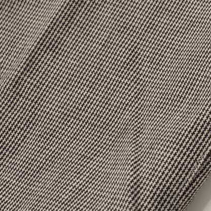CHEF CHECK COTTON LINEN TROUSERS