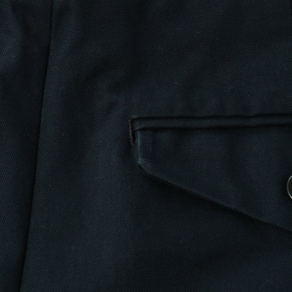 BRUSHED COTTON LINEN TROUSERS