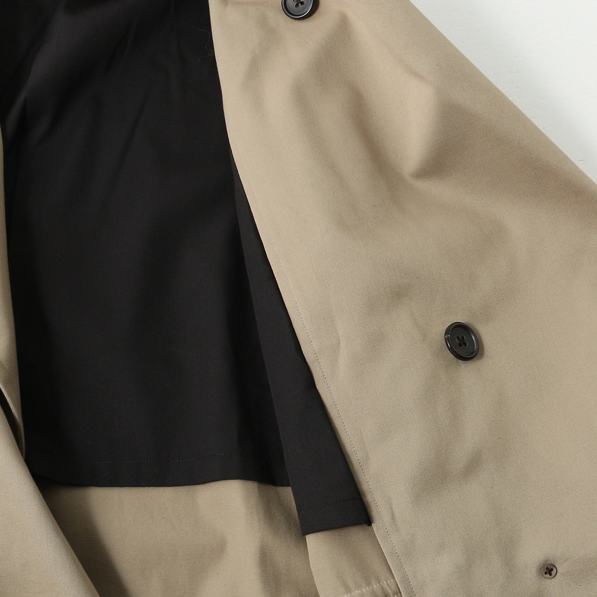 COTTON TWILL COAT