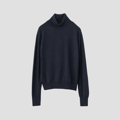 WOOL TURTLE NECK KNIT