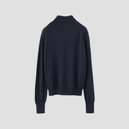 WOOL TURTLE NECK KNIT