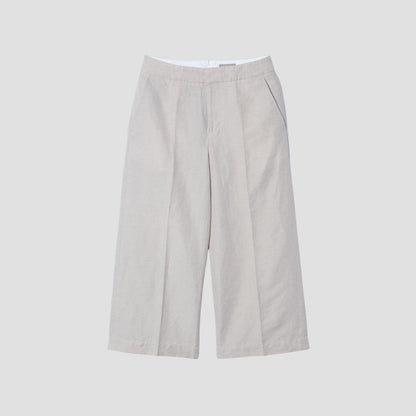 COTTON LINEN TROUSERS