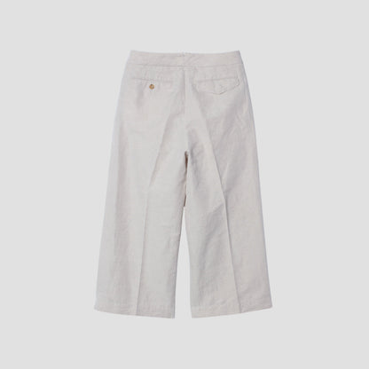 COTTON LINEN TROUSERS
