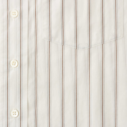SUPERFINE COTTON STRIPE SHIRT