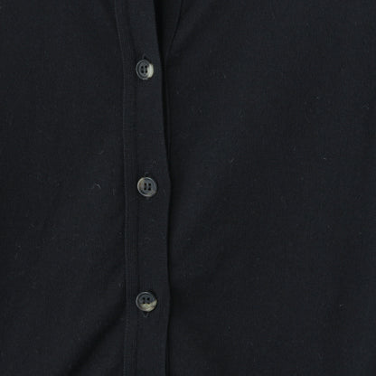 SEA ISLAND COTTON HIGH RIB CARDIGAN KNIT