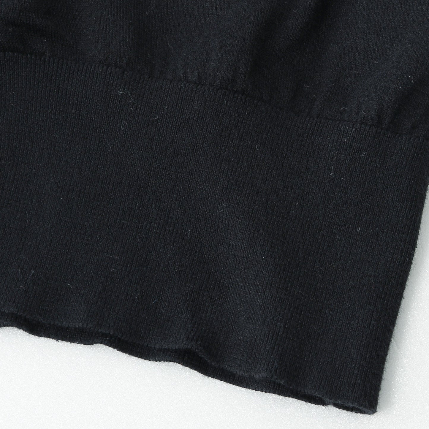 SEA ISLAND COTTON HIGH RIB CARDIGAN KNIT