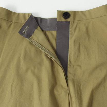 COTTON TAFETTA SKIRT