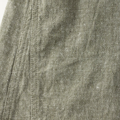COTTON LINEN CHAMBRAY SHIRT