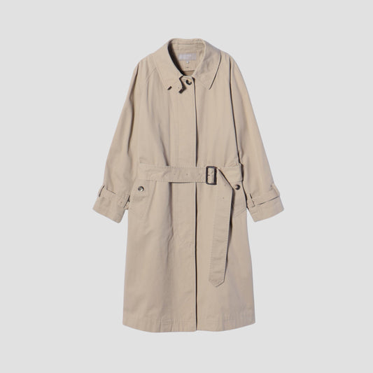 COMPACT COTTON GABARDINE COAT