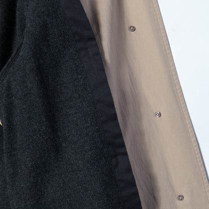 COMPACT COTTON GABARDINE COAT