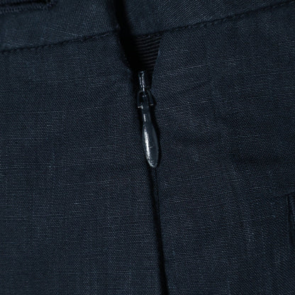 HIGH DENSE LINEN TROUSERS