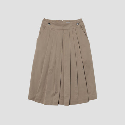 HIGHDENSE COTTON TWILL SKIRT