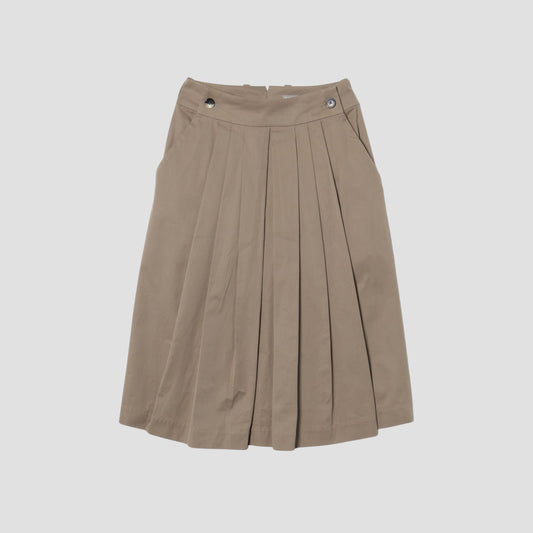 HIGHDENSE COTTON TWILL SKIRT