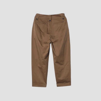 DRY COTTON TWILL TROUSERS
