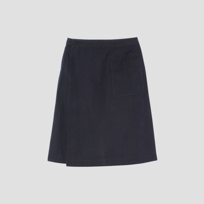 FADED TWILL SKIRT