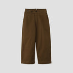 BASIC BRUSHED CHINO TROUSERS