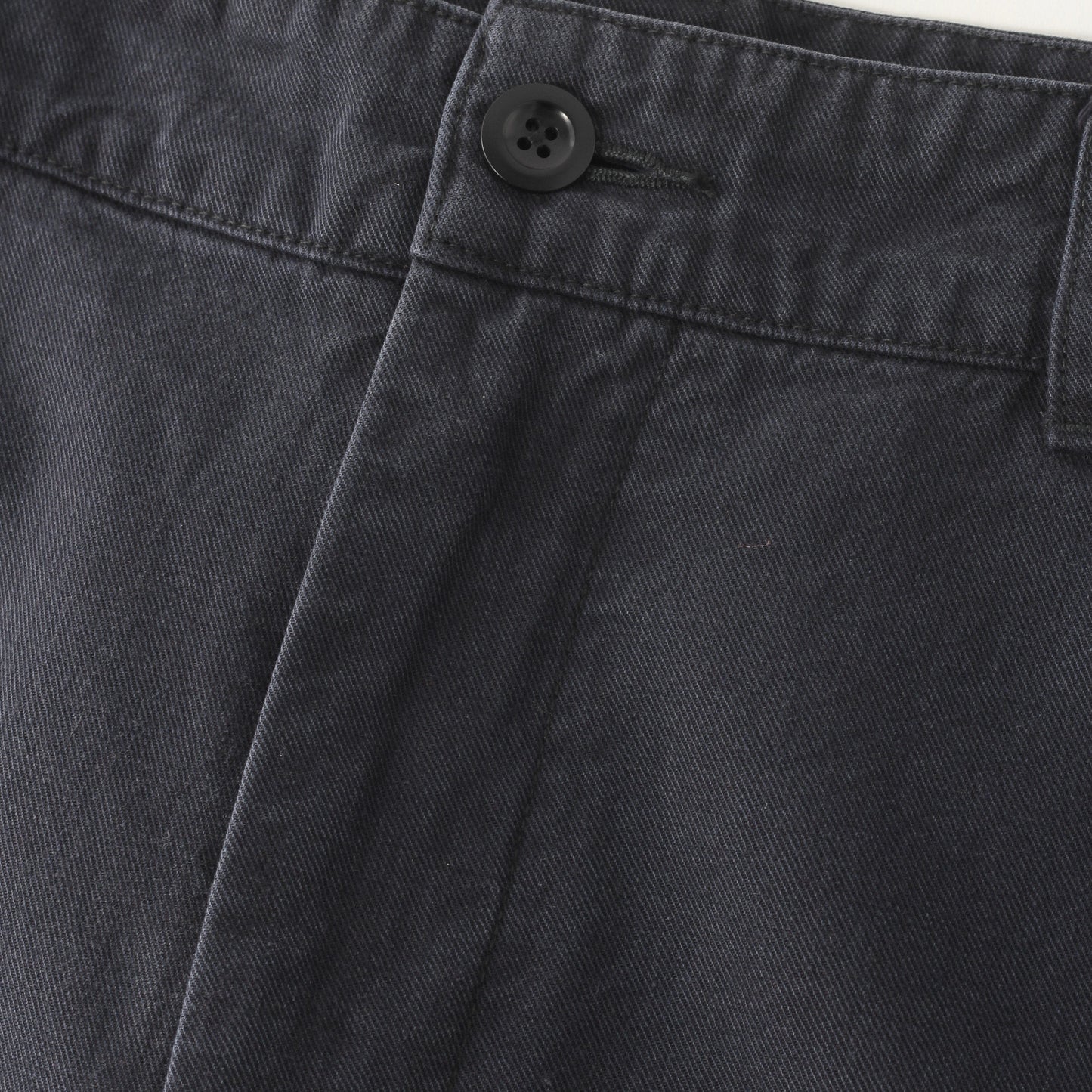 FADED COTTON TWILL TROUSERS
