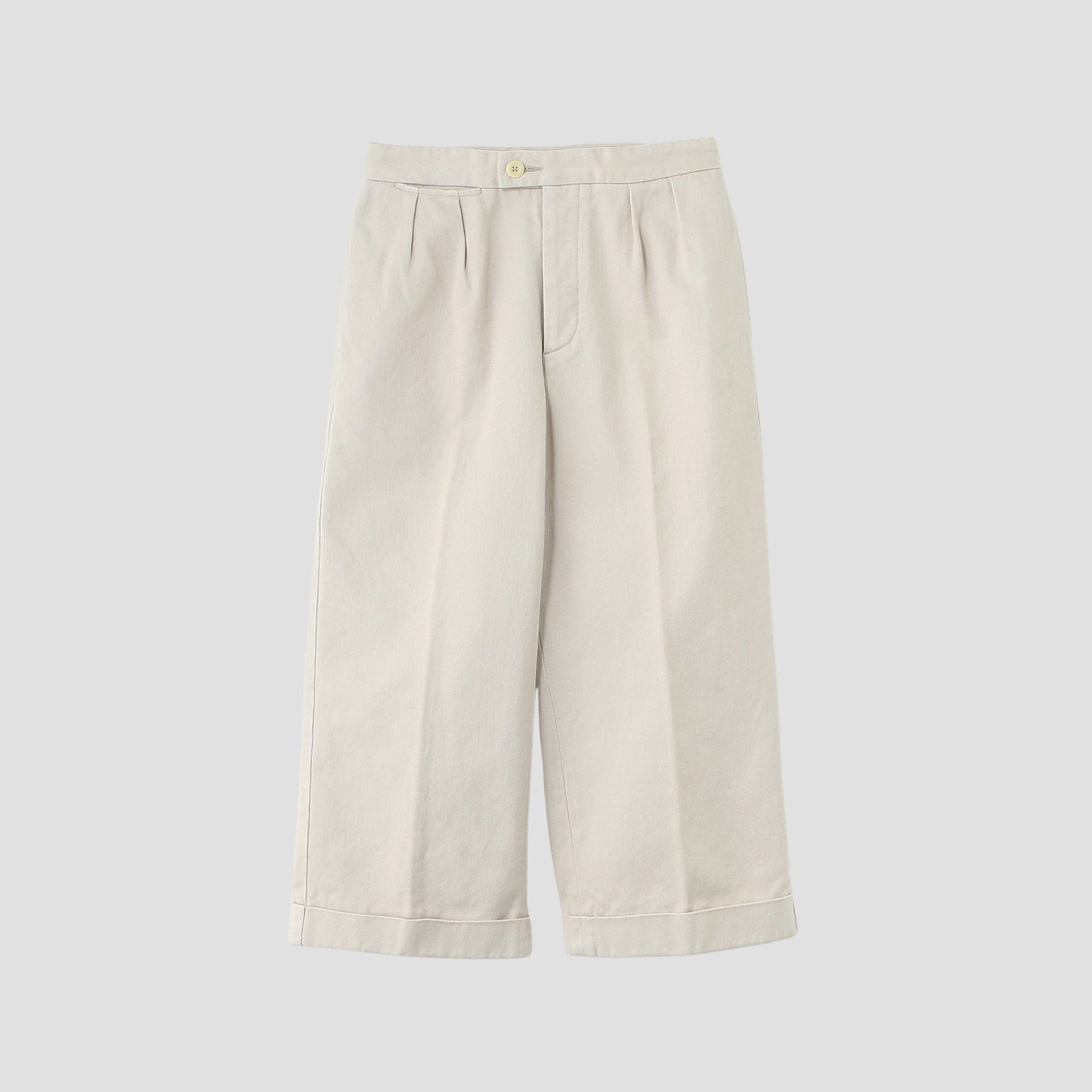 RAISED COTTON DRILL TROUSERS