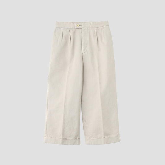 RAISED COTTON DRILL TROUSERS